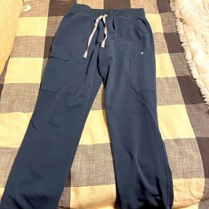 Figs women’s high waisted yola skinny size large in night sky